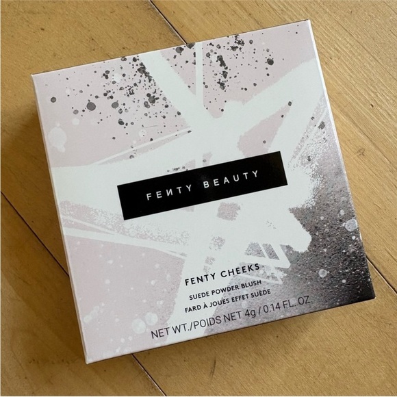 NWT FENTY BEAUTY BLUSH Wine Plum Color Full Size Product with Box - Picture 12 of 12